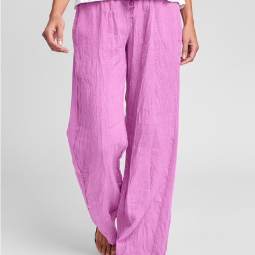 Urban Flax Pant in Peony NWT